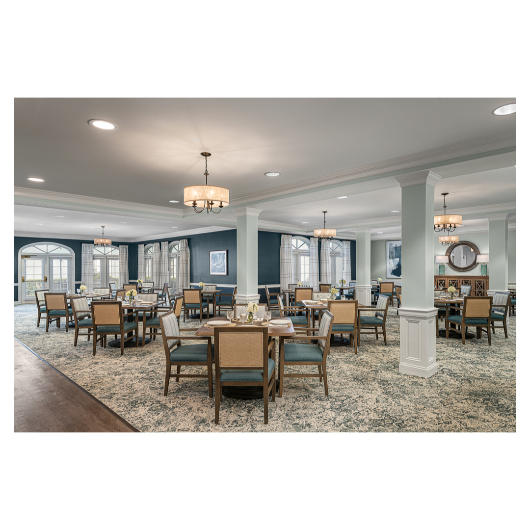 Dining room at Fellowship Cove Marsh Landing